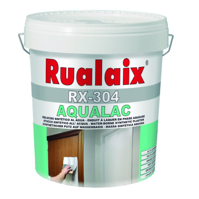 RUALAIX - RX-304 Aqualac - Enduit à Laquer Extra Fin en Phase Aqueuse 1 kg