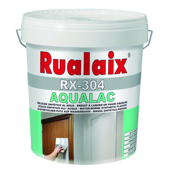 RUALAIX - RX-304 Aqualac - Enduit à Laquer Extra Fin en Phase Aqueuse 1 kg