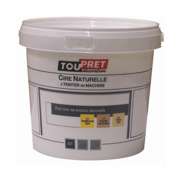 TOUPRET - Cire Naturelle à Teinter 1.5 kg
