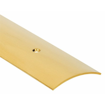 ROMUS - Seuil Demi-Bombé Percé Laiton 30mm