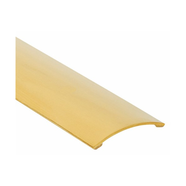 ROMUS - Seuil Demi-Bombé Adhésif Laiton 30mm