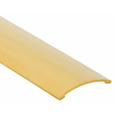 ROMUS - Seuil Demi-Bombé Adhésif Laiton 30mm