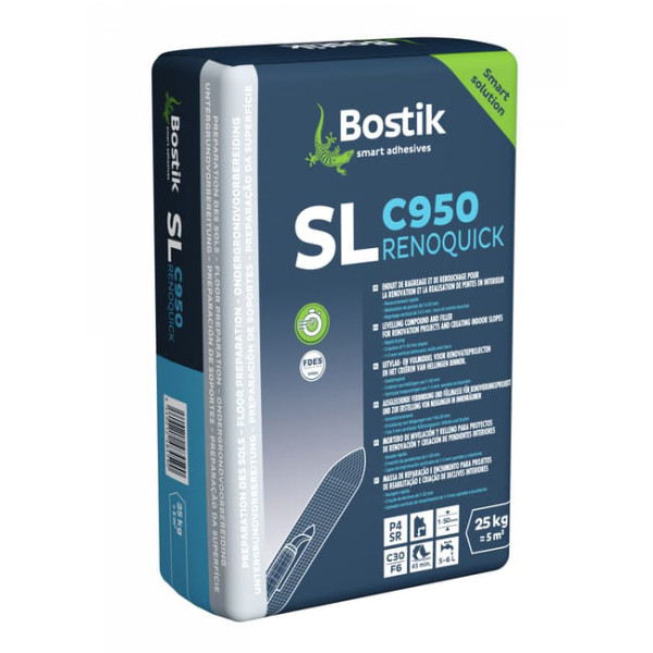 ROXOL - SL C950 Renoquick Ragréage de Sol 25 kg