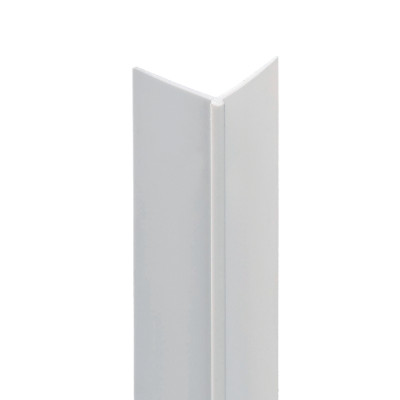 ROMUS - Arrêt d'Angle Sortant 90° PVC Blanc 2.60m