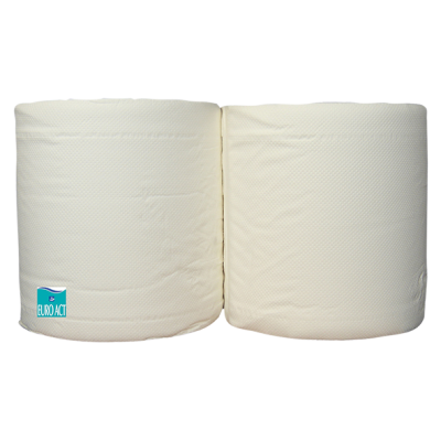 CRISTAL DISTRIBUTION - Bobine d'Essuyage Blanche x2