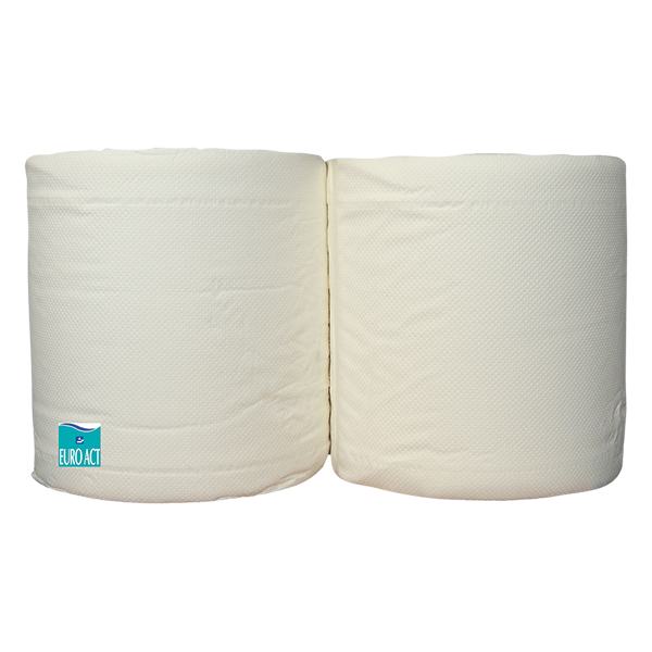 CRISTAL DISTRIBUTION - Bobine d'Essuyage Blanche x2