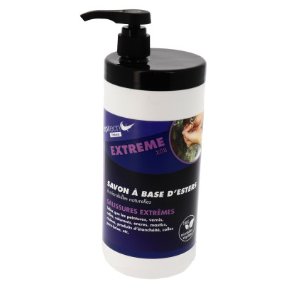 THEARD - Savon Microbilles Naturelles 1.5L + Pompe