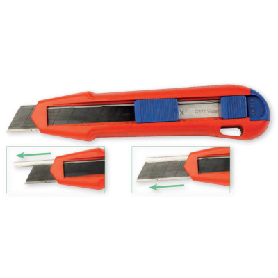 ROMUS - Cutter Cutix à Lame Stabilisée 18mm