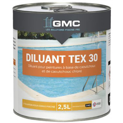 COMUS - Diluant pour Peinture Caoutchouc TEX 30 2,5L