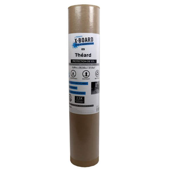 THEARD - X-Board Protection de Sol Rouleau 0.89 x 20.50m