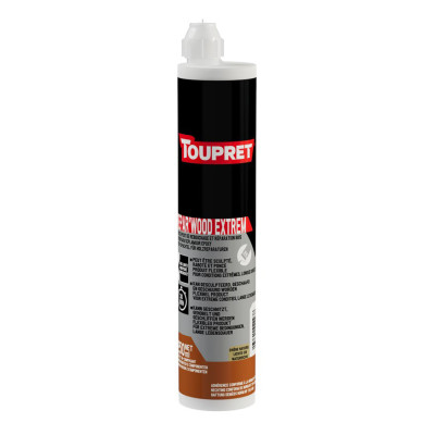 TOUPRET - Répar'Wood Extrem Enduit Époxy Bi-composant 250 ml