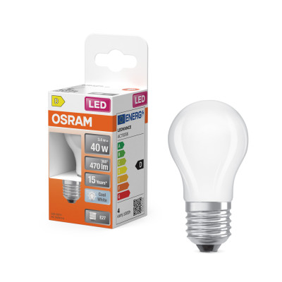 OSRAM - Ampoule LED Opaque Classic E27 3.4W 470 lm Blanc Froid