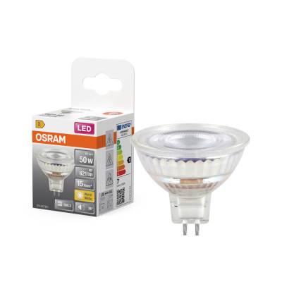 OSRAM - Spot LED Verre GU5.3 6.1W 621 lm Blanc Chaud