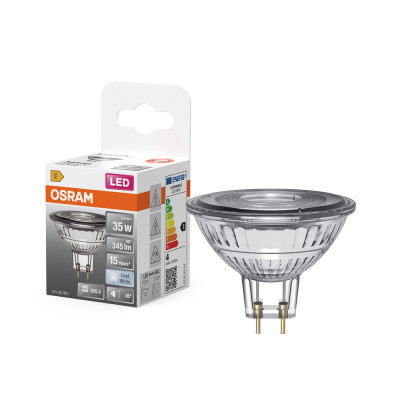 OSRAM - Spot LED Verre GU5.3 3.4W 345 lm Blanc Froid