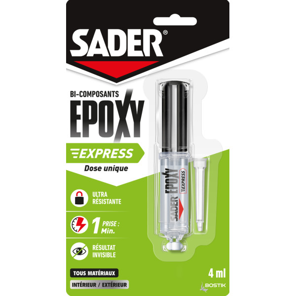SADER - Colle Epoxy Express 4 ml