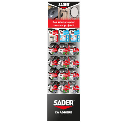 BOSTIK - Box Rouleaux Adhésifs Sader x104 Unités