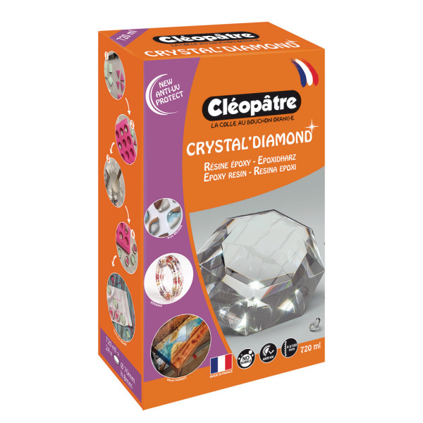 CLEOPATRE - Crystal Diamond Résine Epoxy