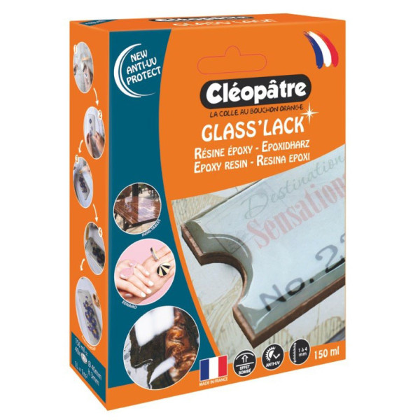 CLEOPATRE - Résine Expoxy Glass'Lack 150 ml