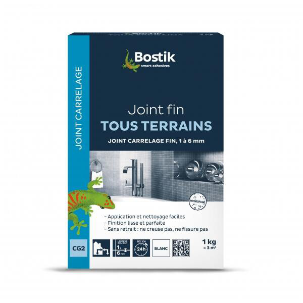 BOSTIK - Joint de Carrelage Fin 1 KG