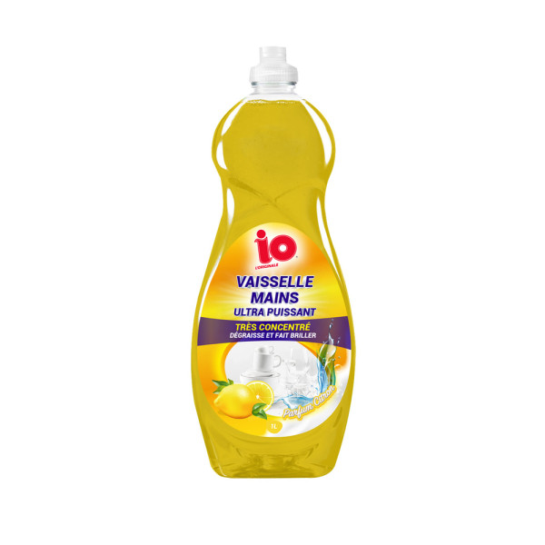 IO - Liquide Vaisselle Ultra Puissant Citron