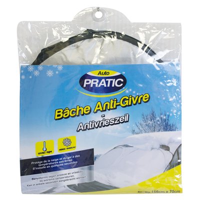 AUTO PRATIC - Bâche Anti-Givre - 2en1 Été/Hiver