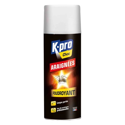 KAPO - Anti Araignées Foudroyant Aérosol 400ml