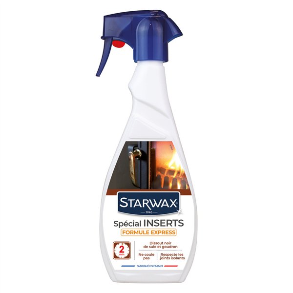 STARWAX - Nettoyant Inserts de Cheminées 500ml