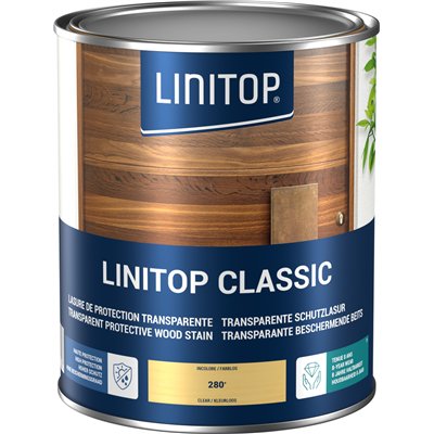 LINITOP - Durieu Linitop classic lasure satin 2.5l teck