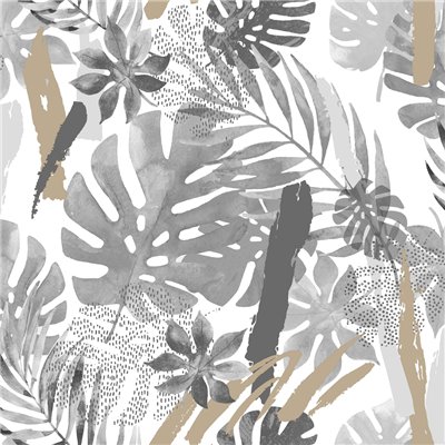 DECORAMA - L67509 Papier Peint sur Intissé Wonderland Gris