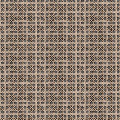DECORAMA - M61409 Papier Peint Vinyle Grainé Cannage Gris