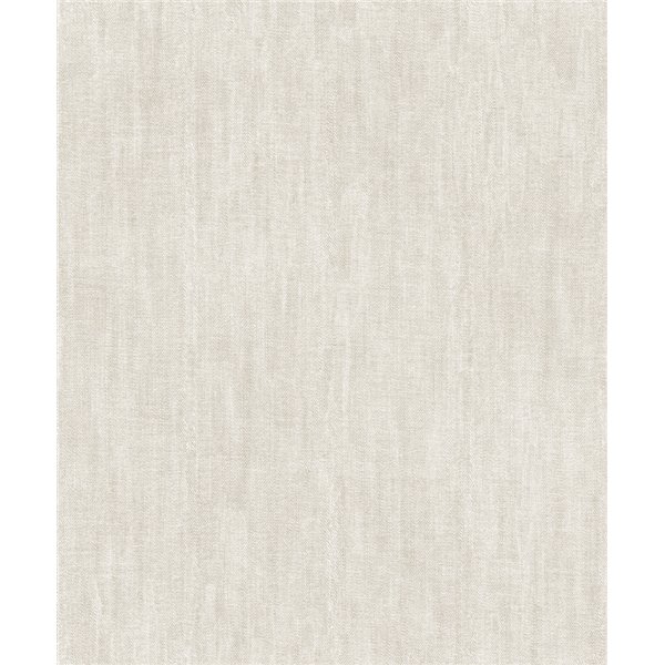 DECORAMA - 575307 Papier Peint Vinyle Grainé sur Intissé Textile Beige Marron