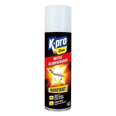 KAPO - Anti Mites Alimentaires Aérosol Foudroyant 250ml