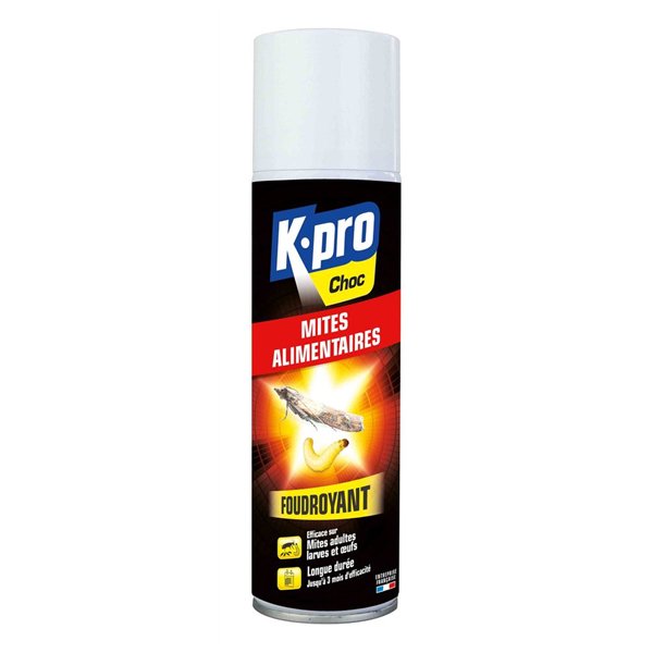 KAPO - Anti Mites Alimentaires Aérosol Foudroyant 250ml