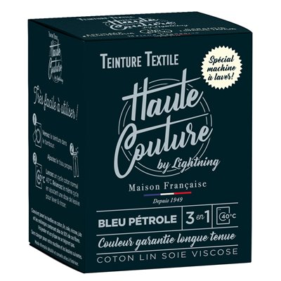HAUTE COUTURE - Teinture Textile Haute Couture 350g Bleu pétrole