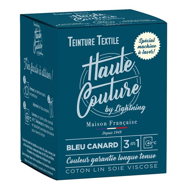 HAUTE COUTURE - Teinture Textile Haute Couture 350g Bleu canard