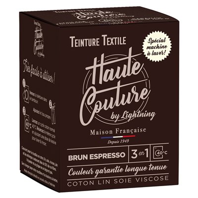 HAUTE COUTURE - Teinture Textile Haute Couture 350g Brun Espresso