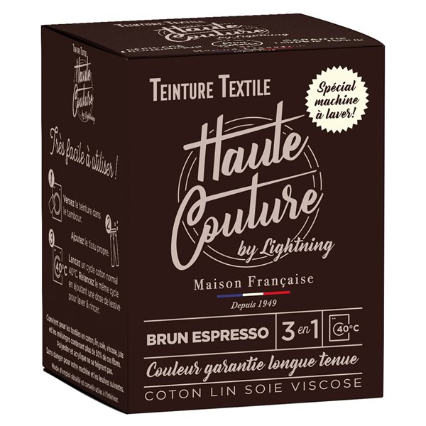 HAUTE COUTURE - Teinture Textile Haute Couture 350g Brun Espresso