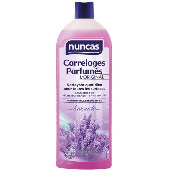 NUNCAS - Nettoyant Carrelages Parfumés Lavande 1L