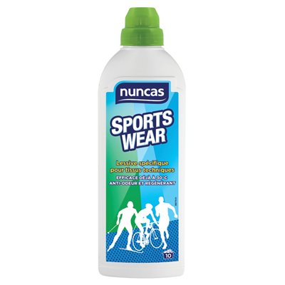 NUNCAS - Lessive Liquide Spécifique Sportwear 750ml