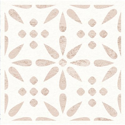 ACCESS DECO - Dalles Murales Adhésives Wall Tiles Effet Carrelage Vintage Fleur 30.5x30.5cm Boite de 6