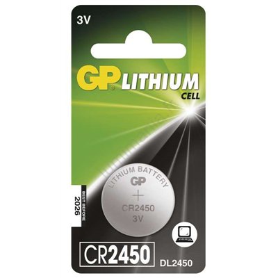 GP - GP Pile Bouton Lithium CR2450 Blister