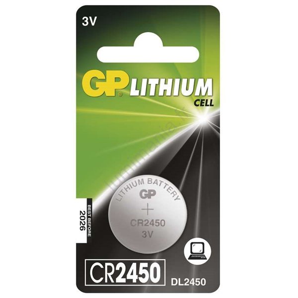 GP - GP Pile Bouton Lithium CR2450 Blister