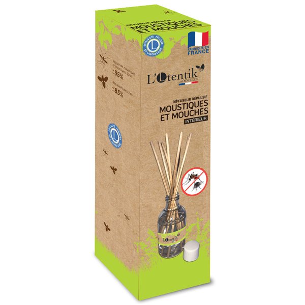 OTENTIK - Diffuseur Répulsif Anti-Moustiques et Mouches 60ml TP19