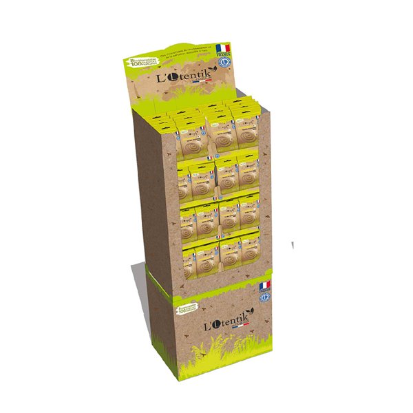 OTENTIK - Box de Spirales Naturelles Anti-Moustiques