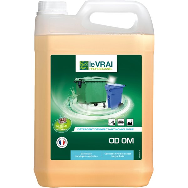 LE VRAI - Détergent Désinfectant Homologué OD OM 5L
