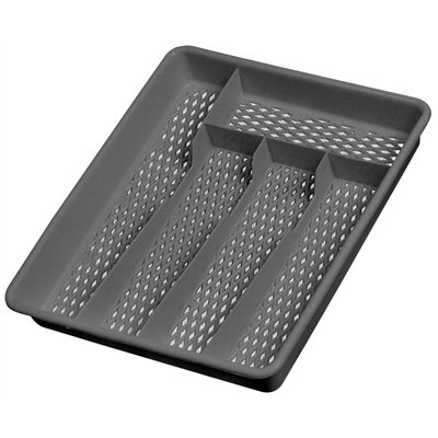 ALUMINIUM ET PLASTIQUES - Ramasse Couverts 5 Cases Silver