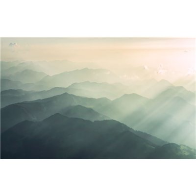 KOMAR - Papier Peint Panoramique Hazy Hills 400 x 250cm