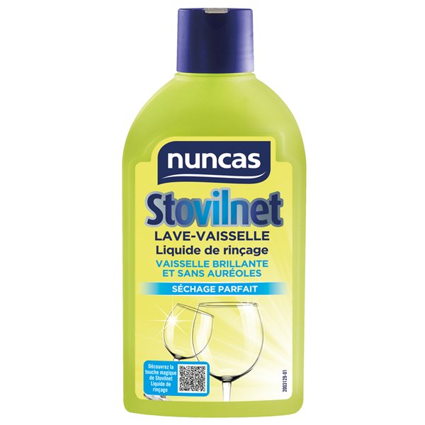 NUNCAS - Liquide de Rinçage Lave-Vaisselle Stovilnet 250ml