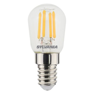SYLVANIA - Ampoule LED Clair Frigo 2.5W Blanc Chaud E14