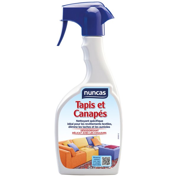 NUNCAS - Nettoyant Tapis & Canapés 500ml